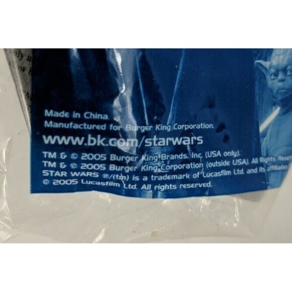 2005 Burger King Star Wars Episode III Revenge of the Sith Boba Fett Sealed - Picture 9 of 9